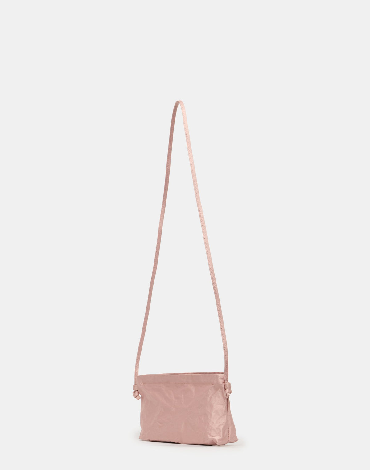 Pale Pink Satin & Metallic Foil Mini Bag