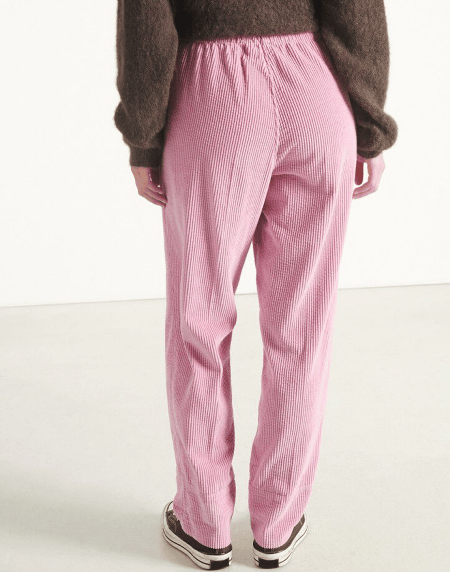 Vintage Pink Cotton Corduroy Padow Pants
