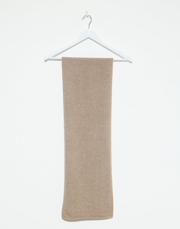 Shiitake Raw Cashmere Everyday Scarf