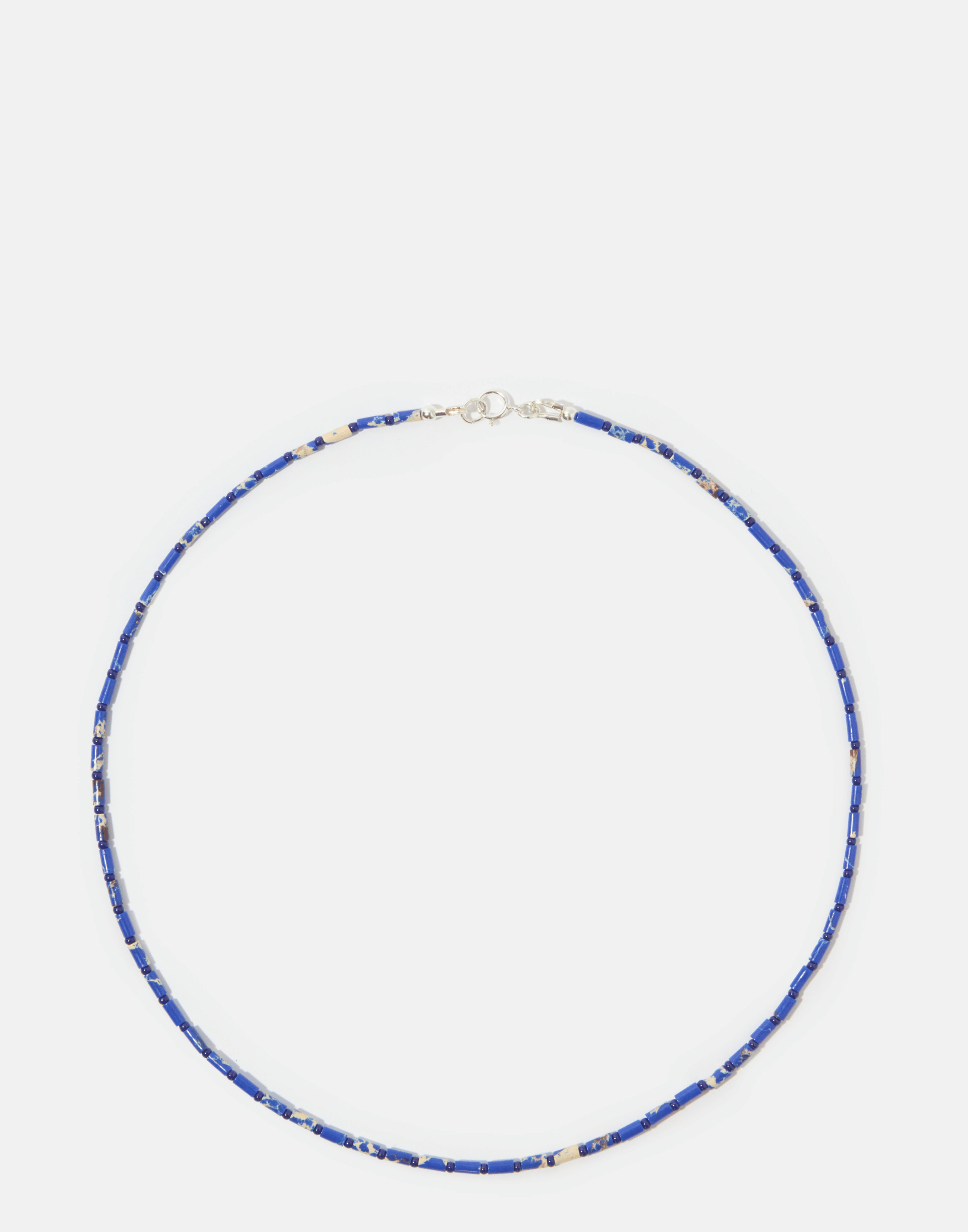 Blue & Silver Francis Necklace