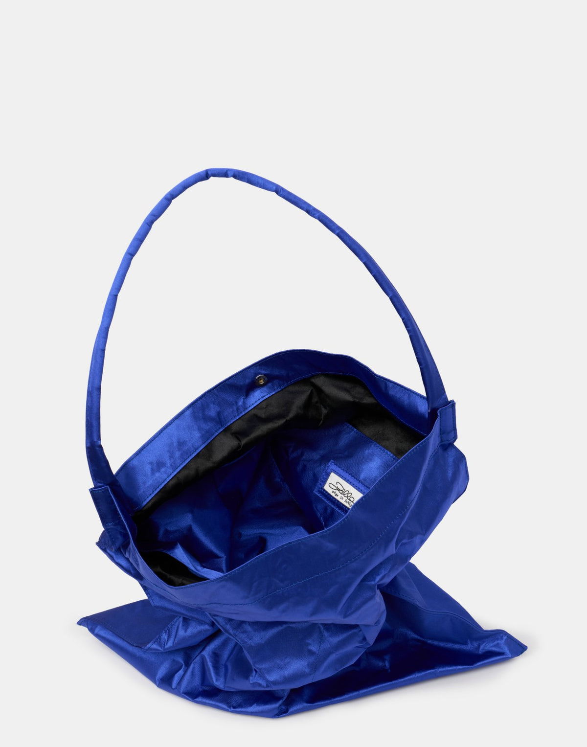 Mykonos Satin & Metallic Foil Flat Bag