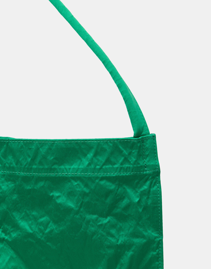Basilico Satin & Metallic Foil Flat Bag