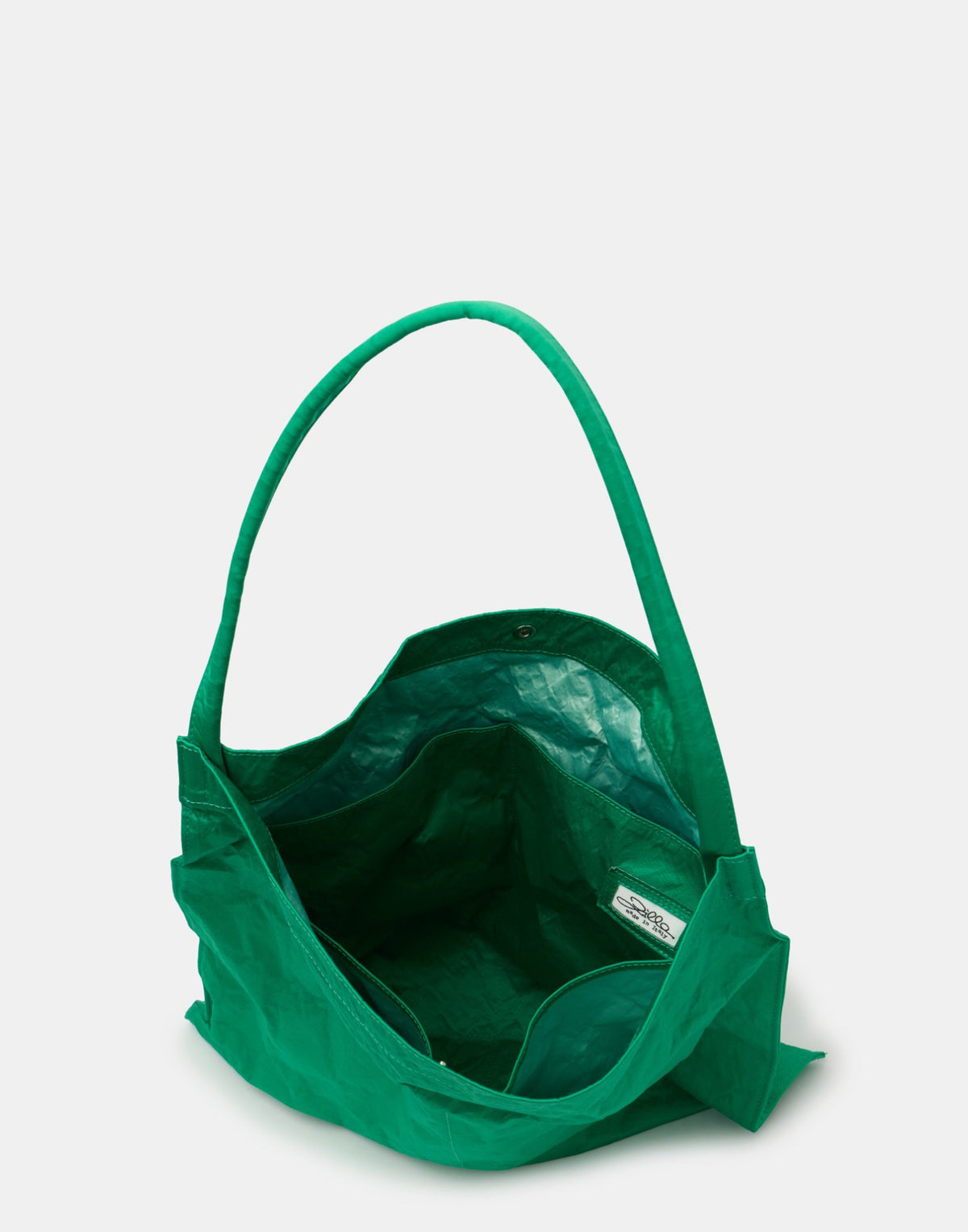 Basilico Satin & Metallic Foil Flat Bag
