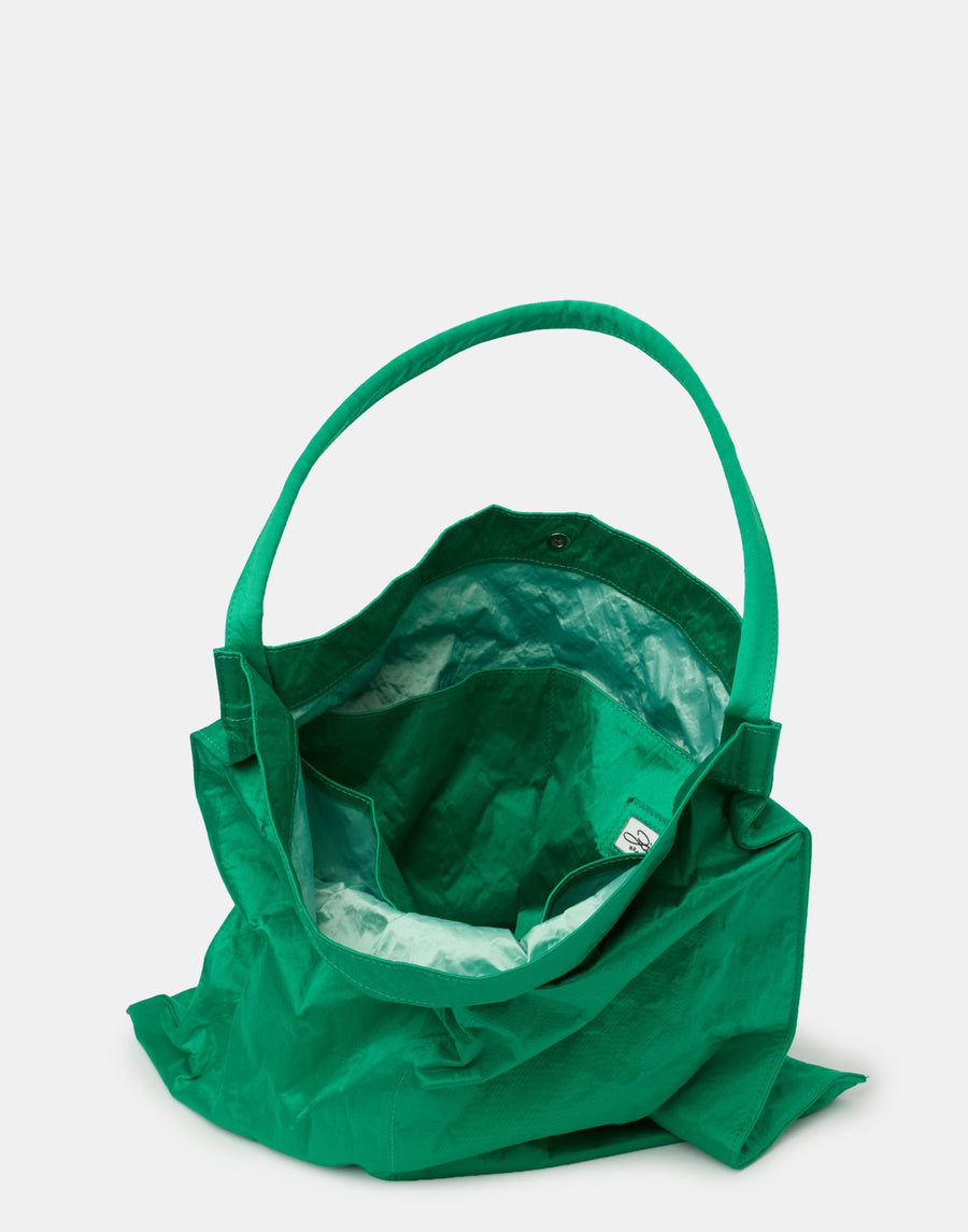 Basilico Satin & Metallic Foil Flat Bag