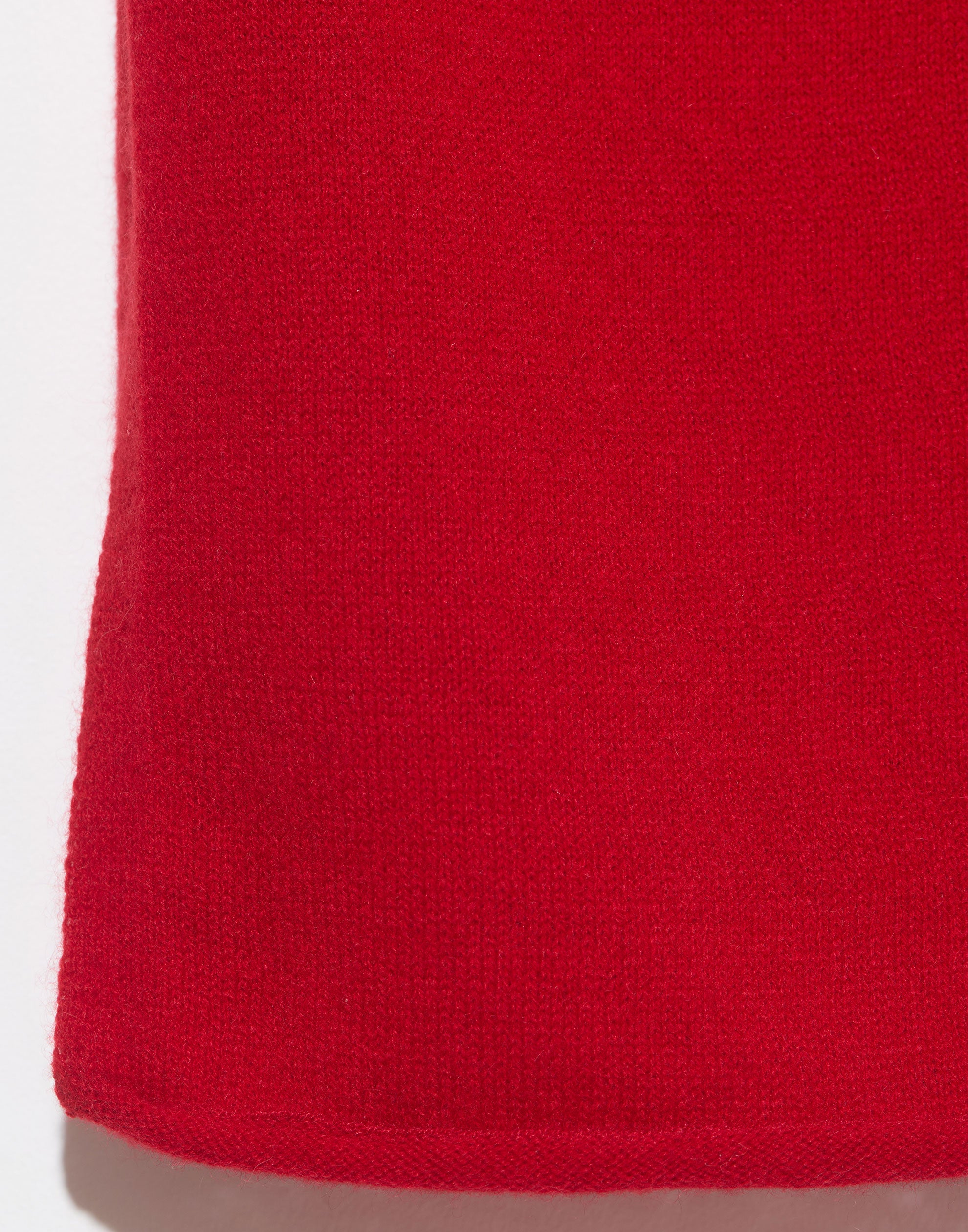 Scarlet Red Cashmere Everyday Scarf