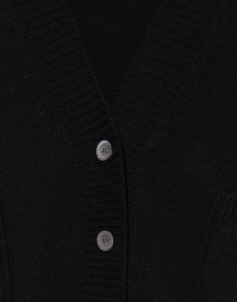 Embassy Black Cashmere Indre Cardigan