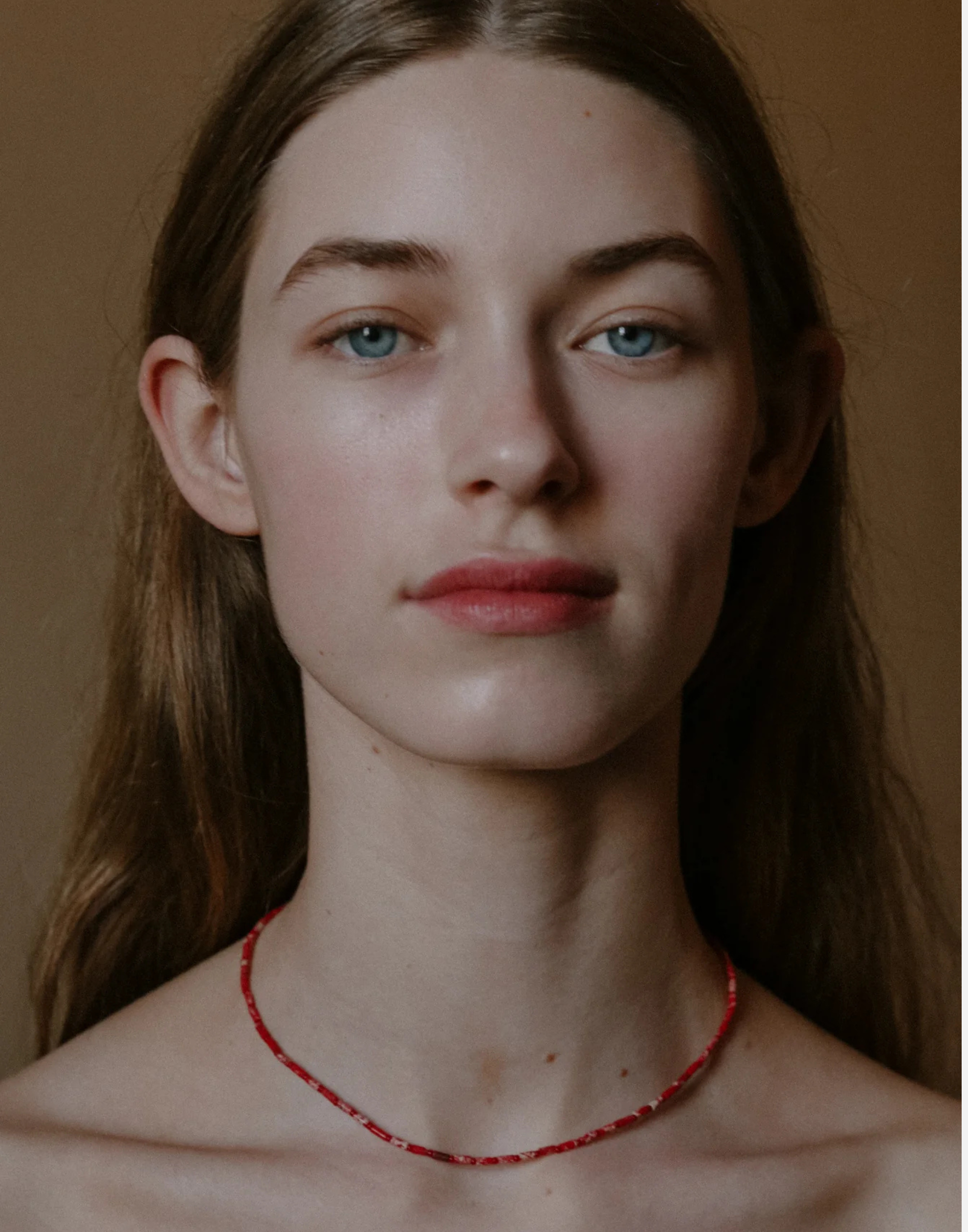 Red & Silver Francis Necklace