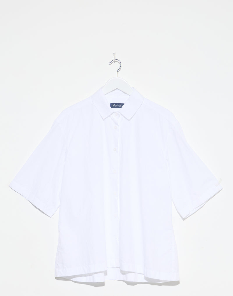 White Cotton Ella Shirt