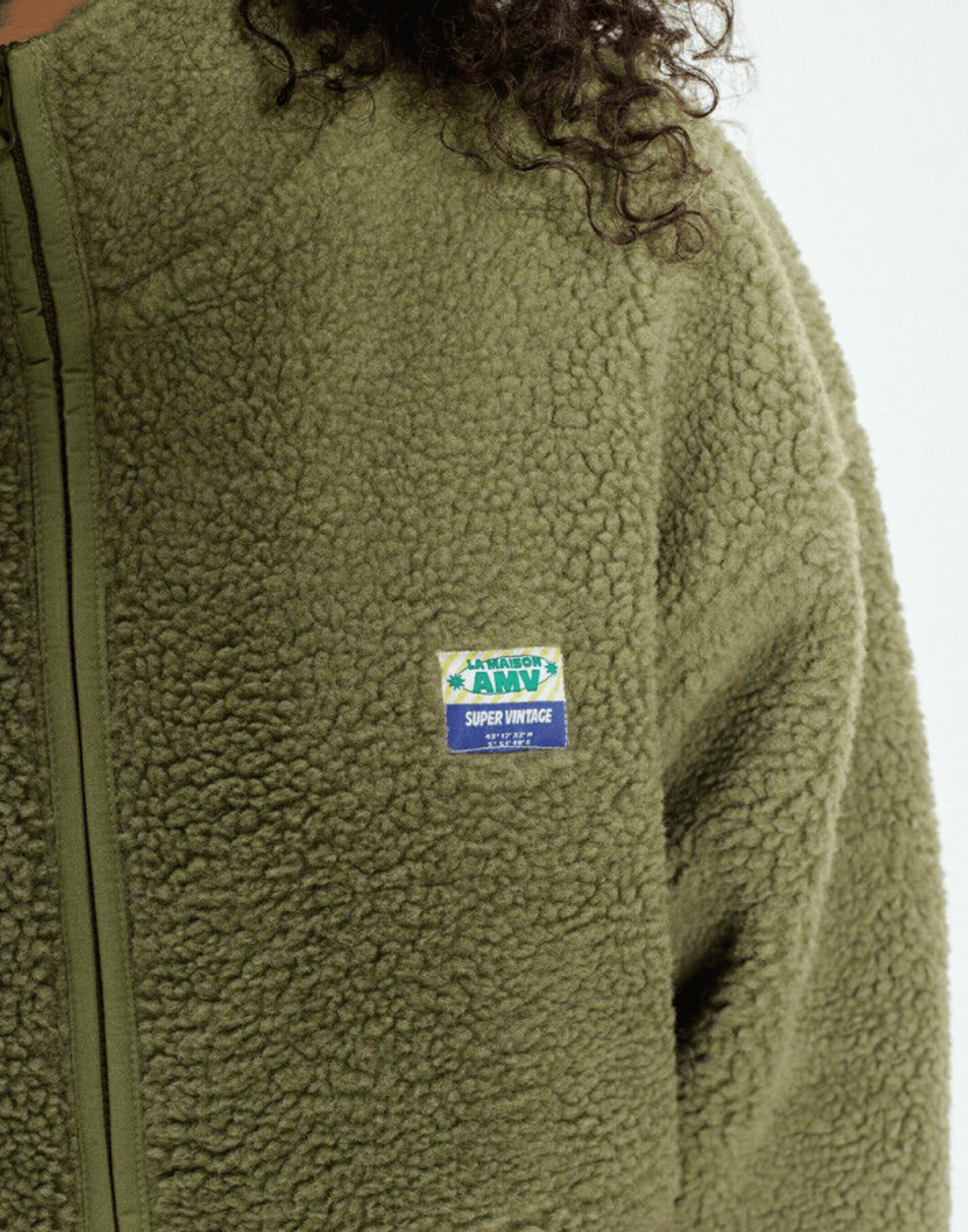 Shore Melange Faux Shearling Hocktown Jacket