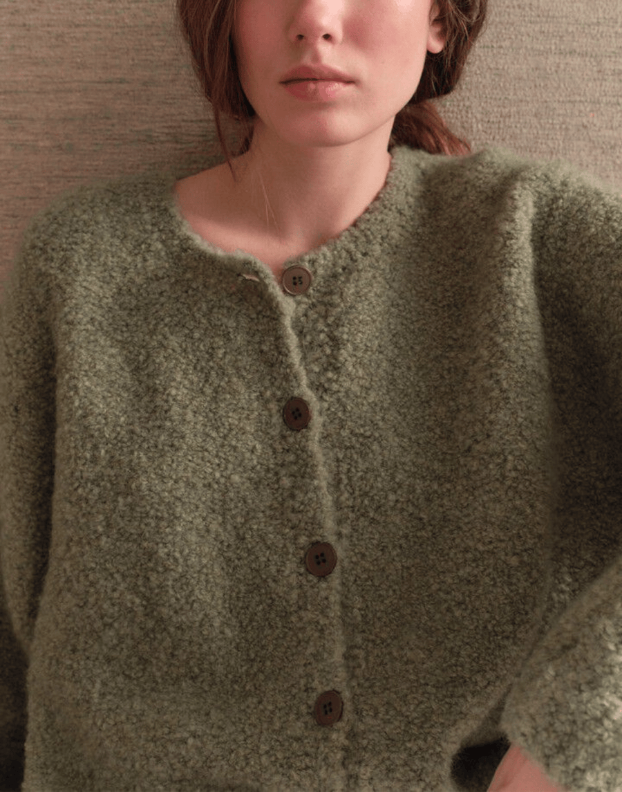 Shore Melange Wool Blend Zolly Cardigan