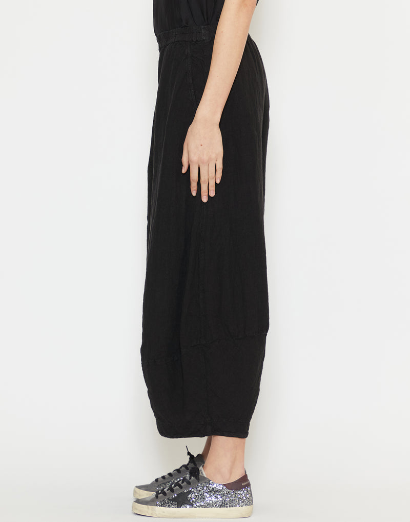 White Cotton Pigiama Fondo Stretto Trousers