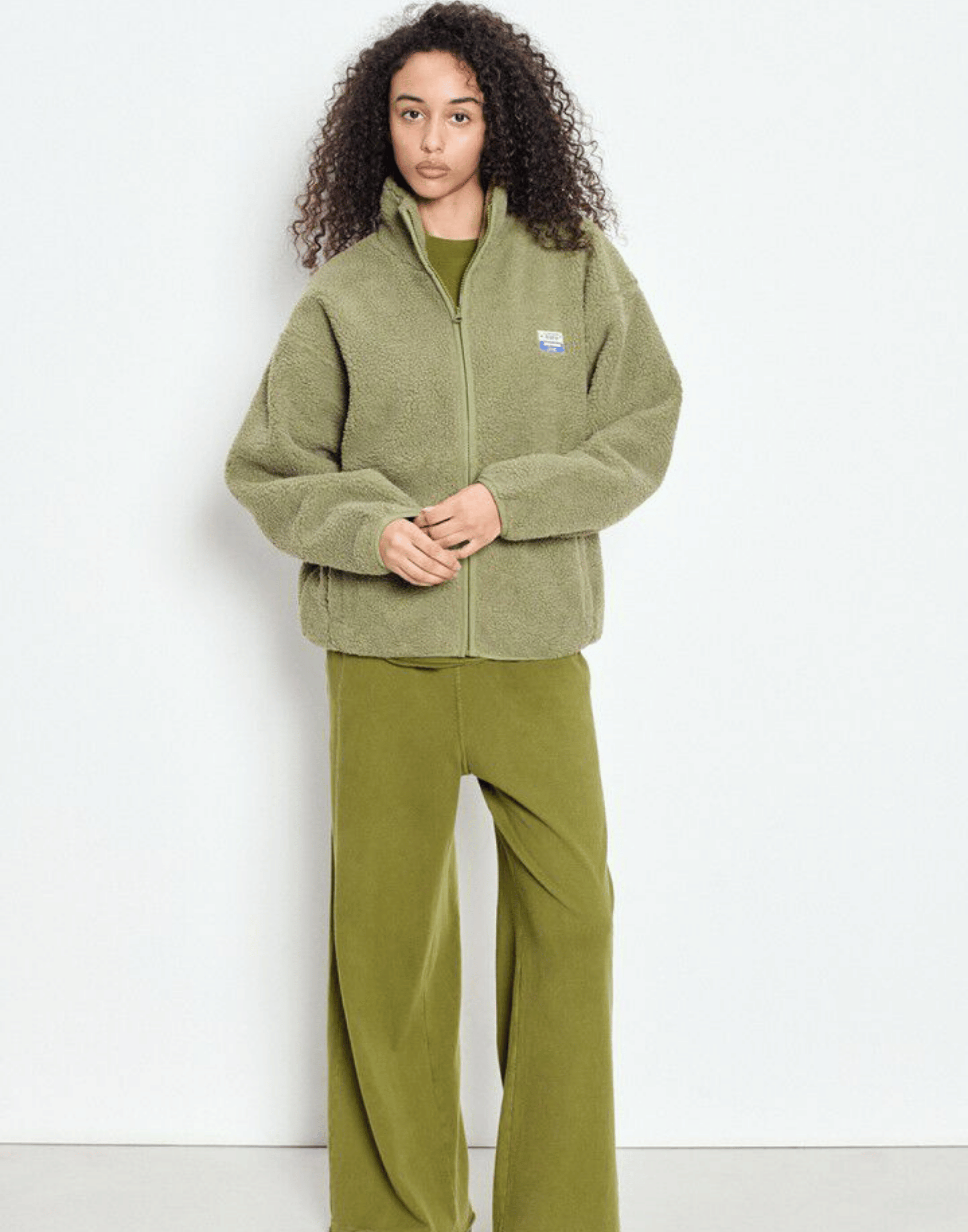 Shore Melange Faux Shearling Hocktown Jacket