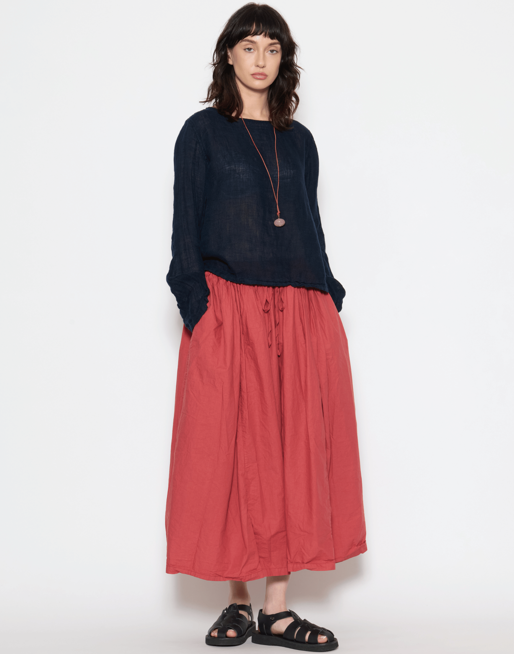 Terracotta Cotton Ulla Skirt