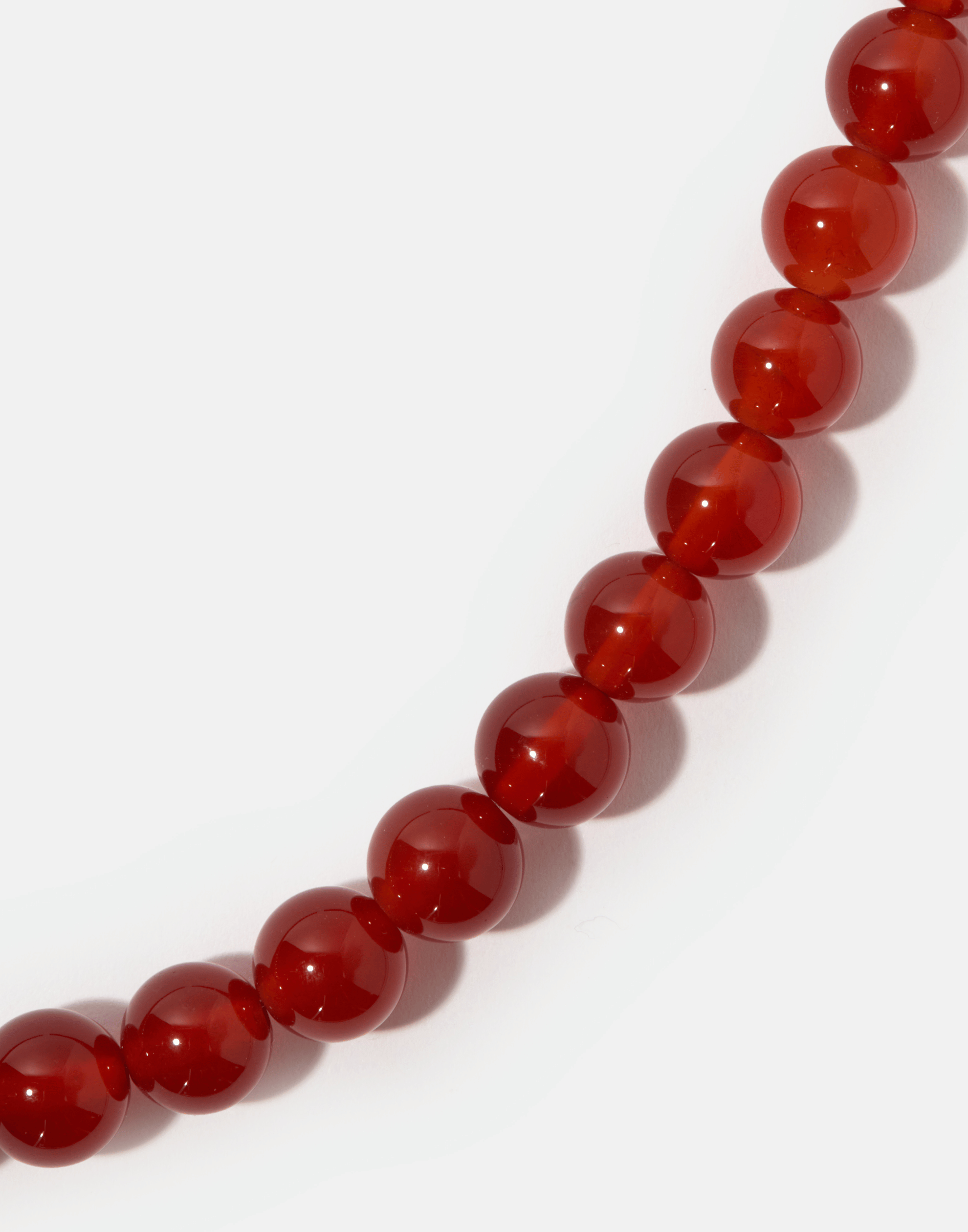Carnelian & Silver Audrey Necklace