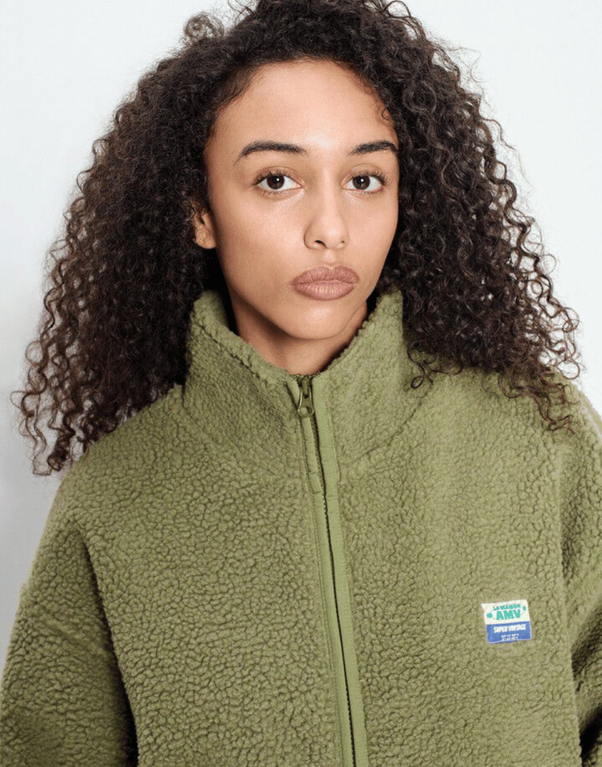Shore Melange Faux Shearling Hocktown Jacket