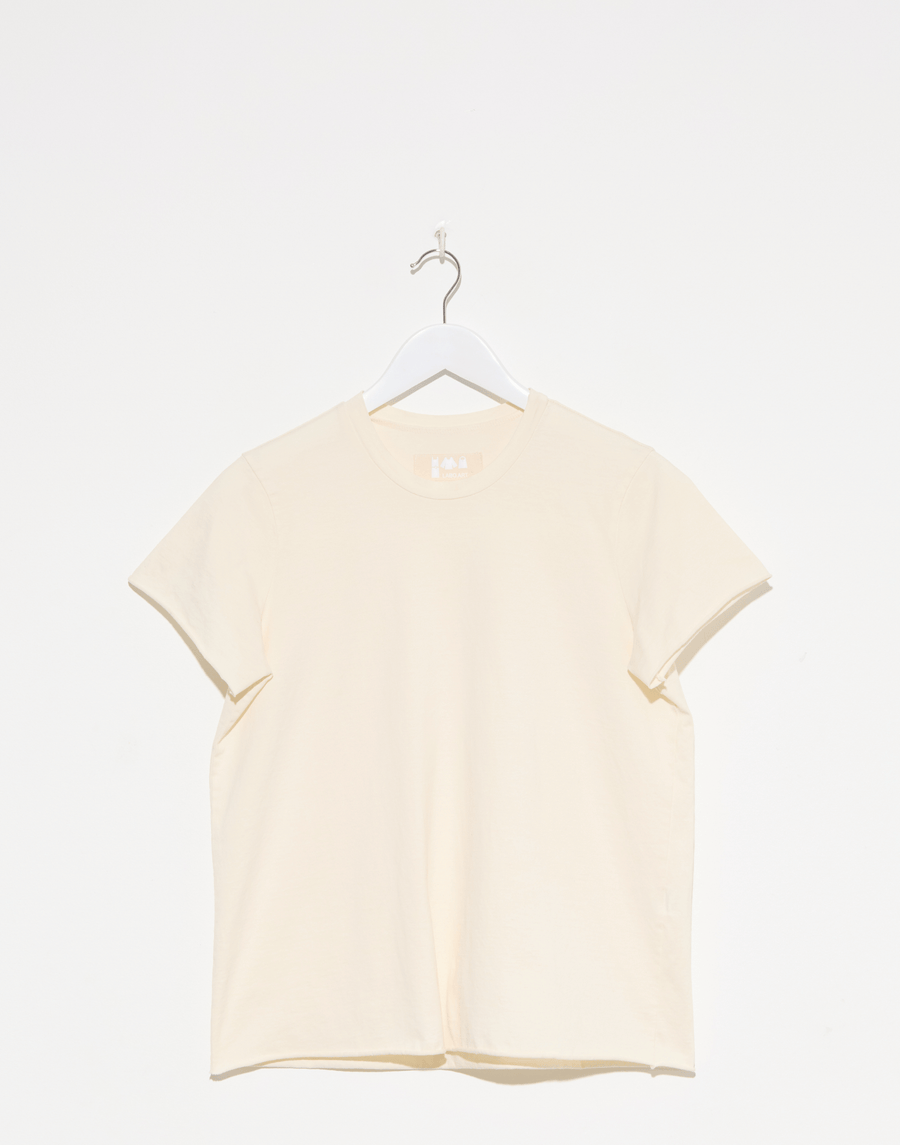 Avorio Cotton Maglia Rico T-Shirt