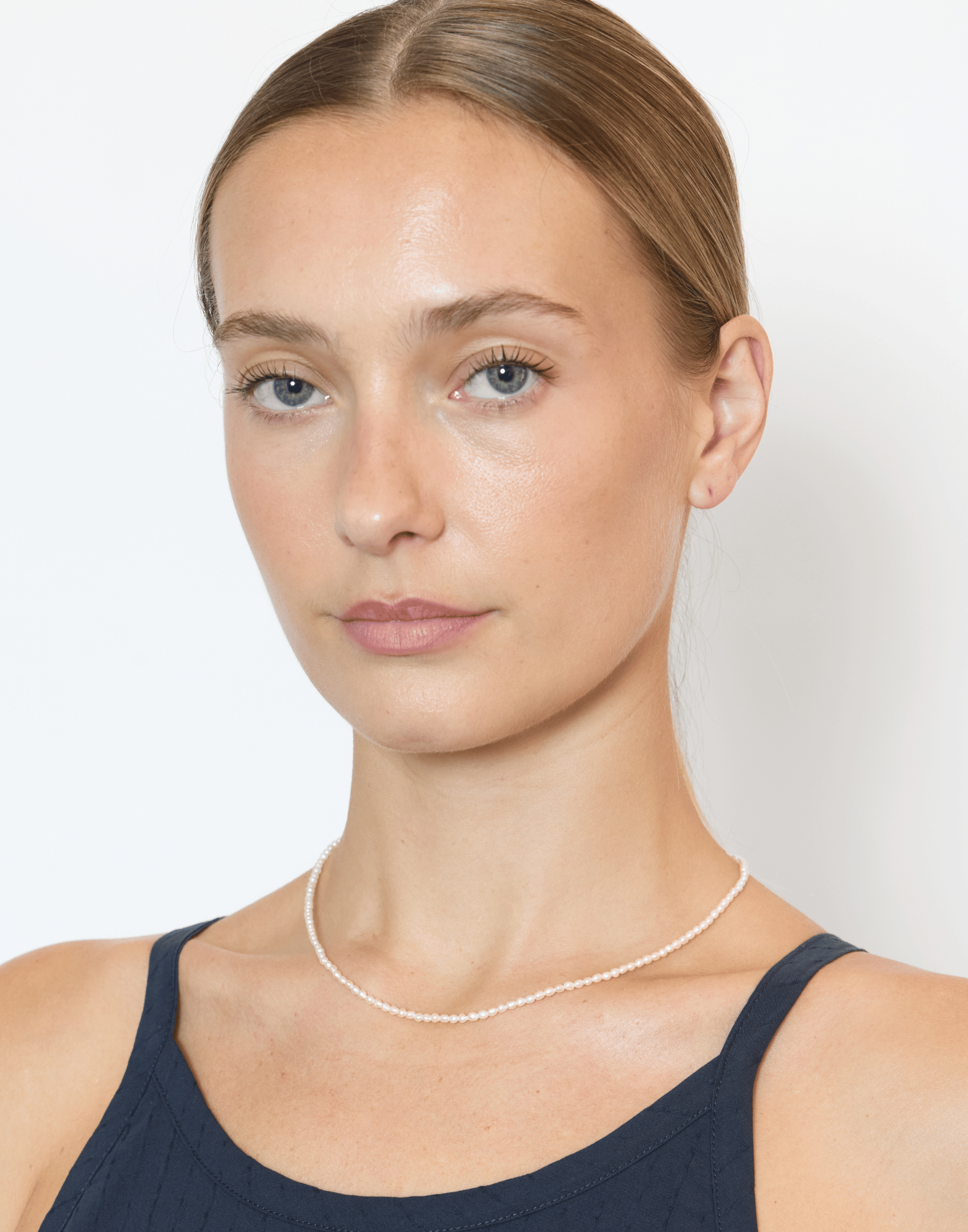 Pearl & Silver Lillie Necklace