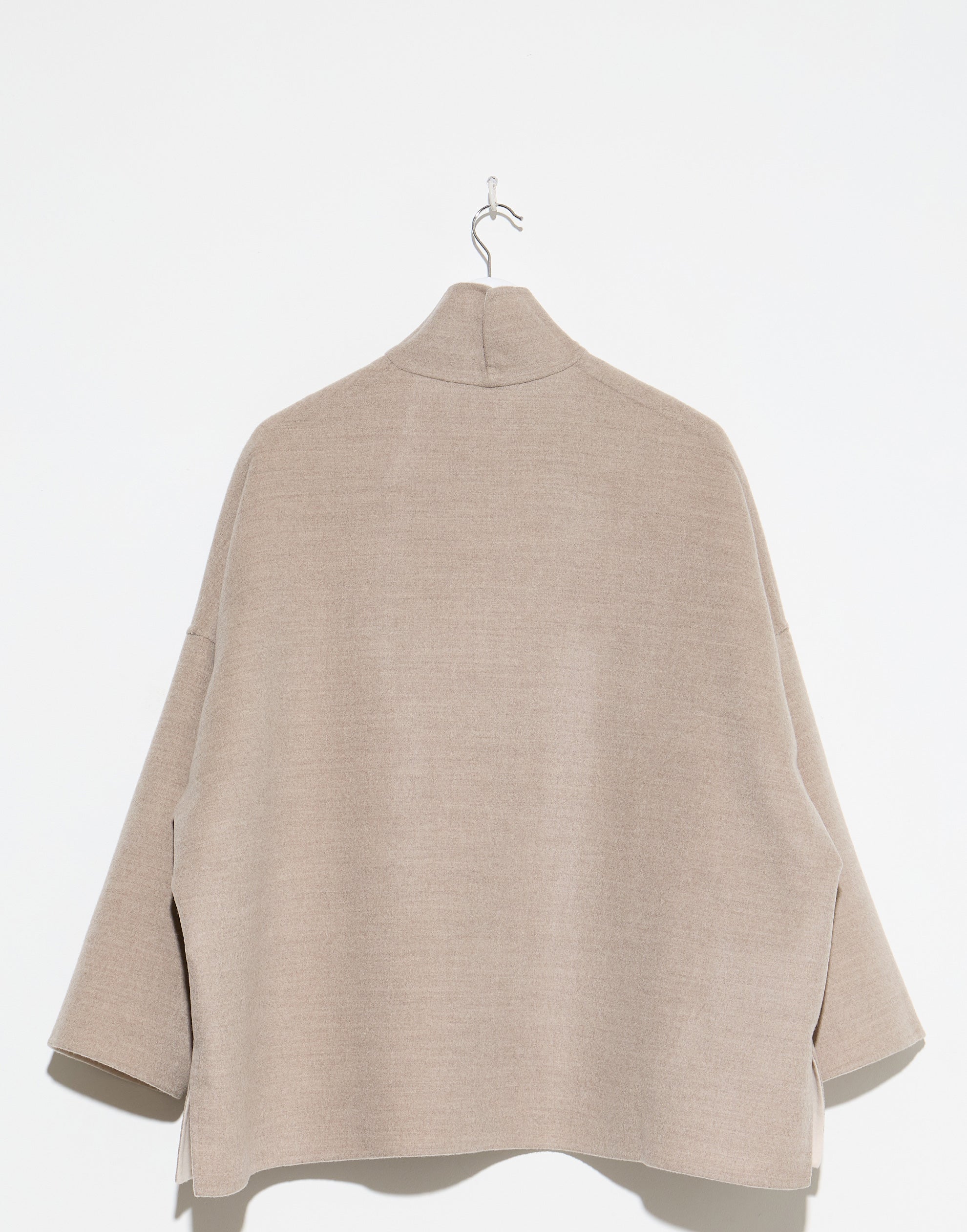 Two Tone Wool Reversible Giacca Gladiolo Jacket