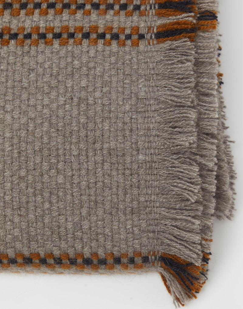 Warm Grey Sutai Nomad Blanket