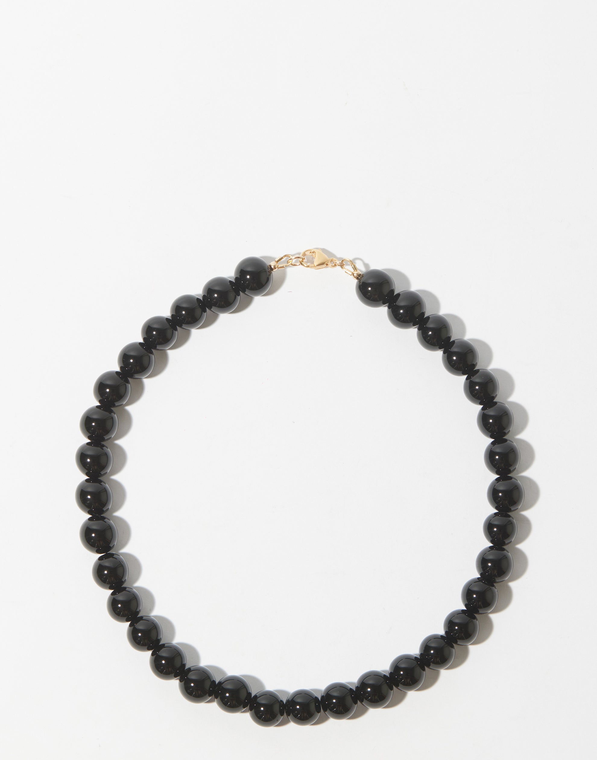 Onyx & Gold Porter Necklace
