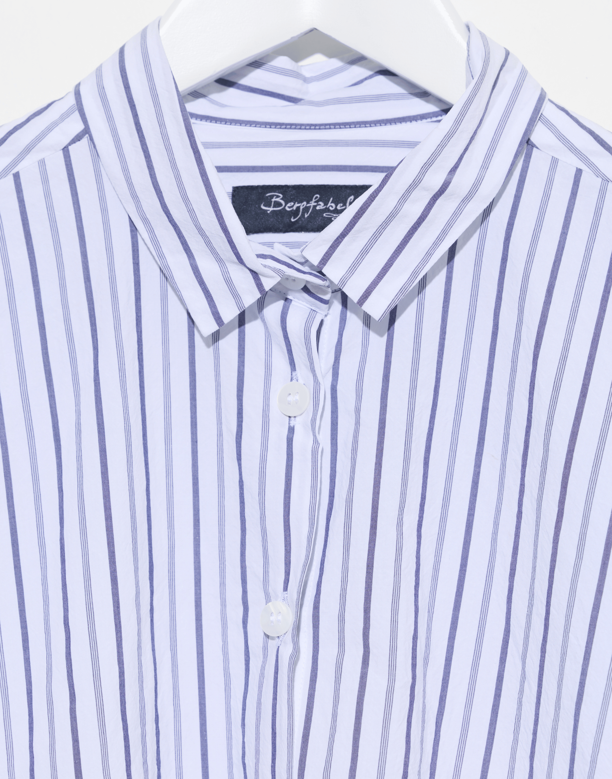 Multi Stripe Cotton Loose Tyrol Shirt