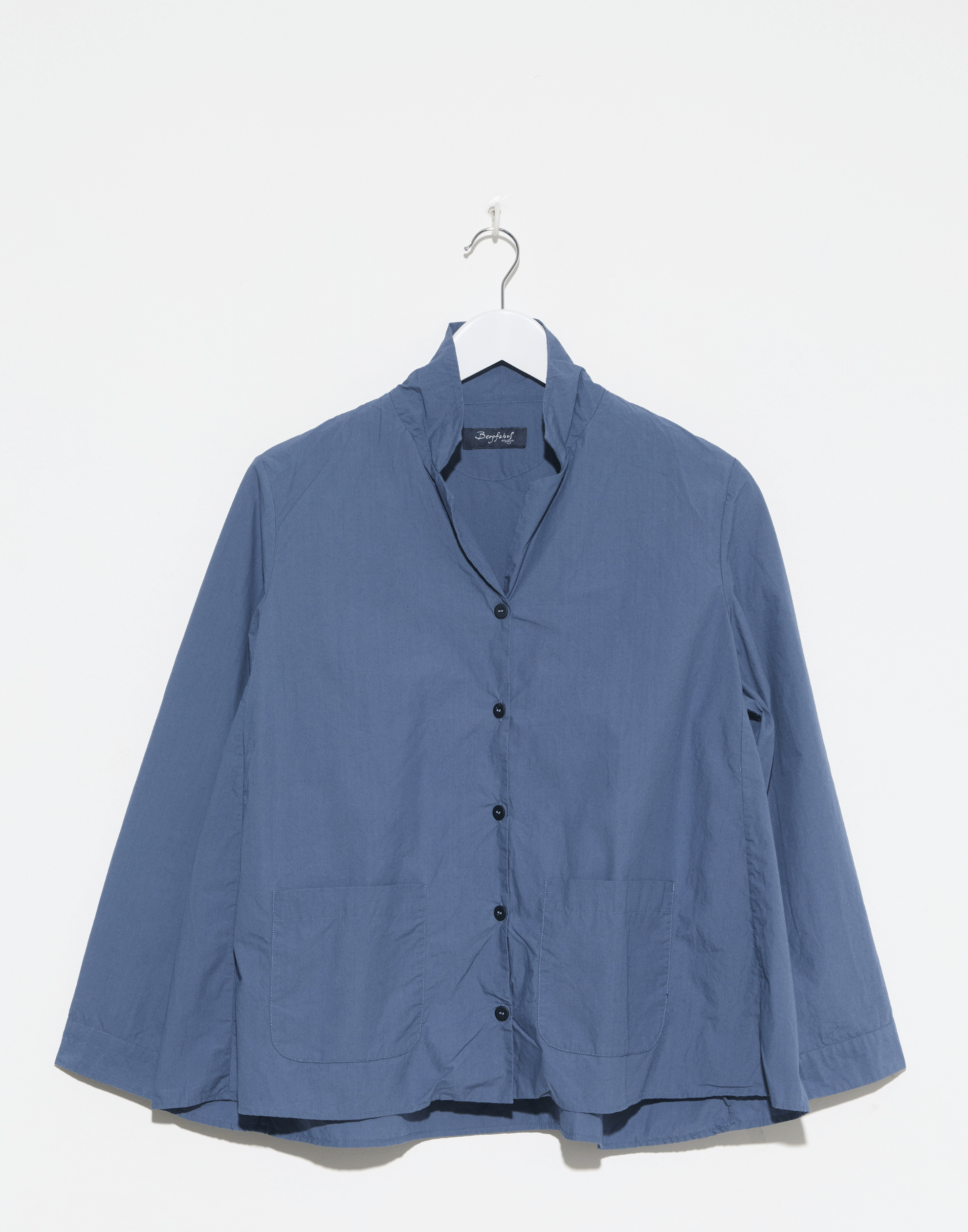 Blue Cotton Jenny Shirt Jacket