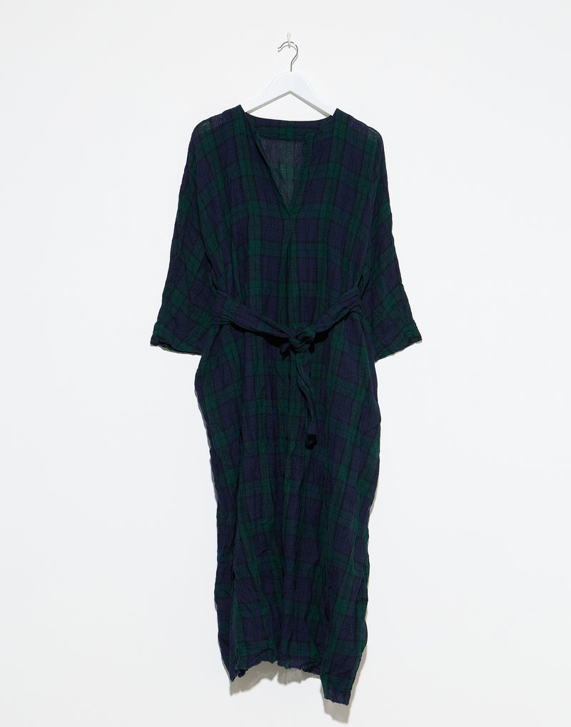 daniela-gregis-navy-green-tartan-wool-bianco-lavato-dress.jpeg