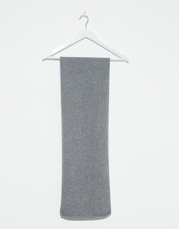 Mid Grey Cashmere Everyday Scarf