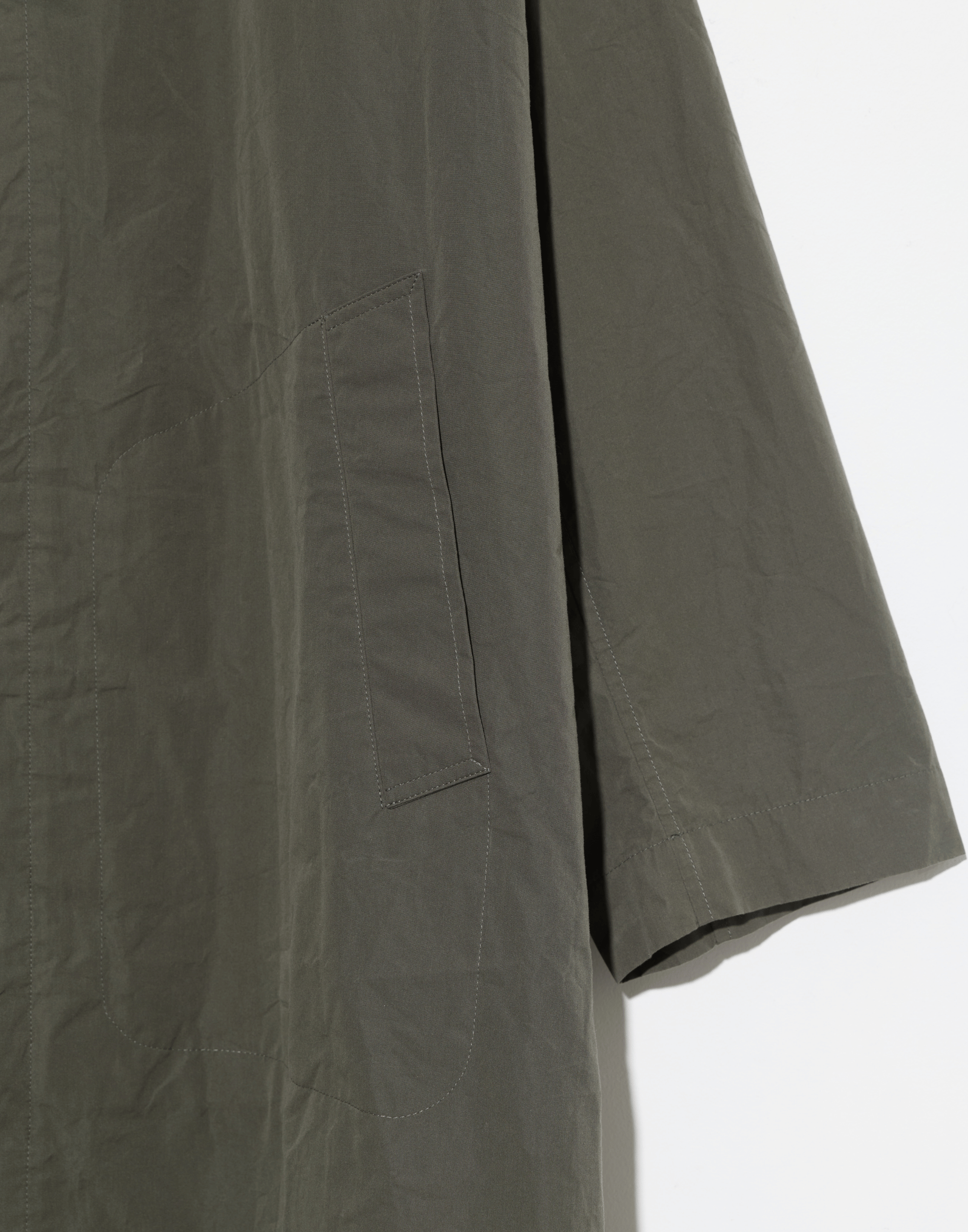 Wood Green Cotton Water-Repellent Alex Coat