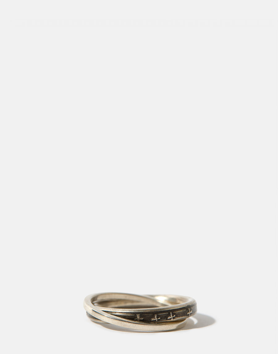Silver Rig Unite Ring