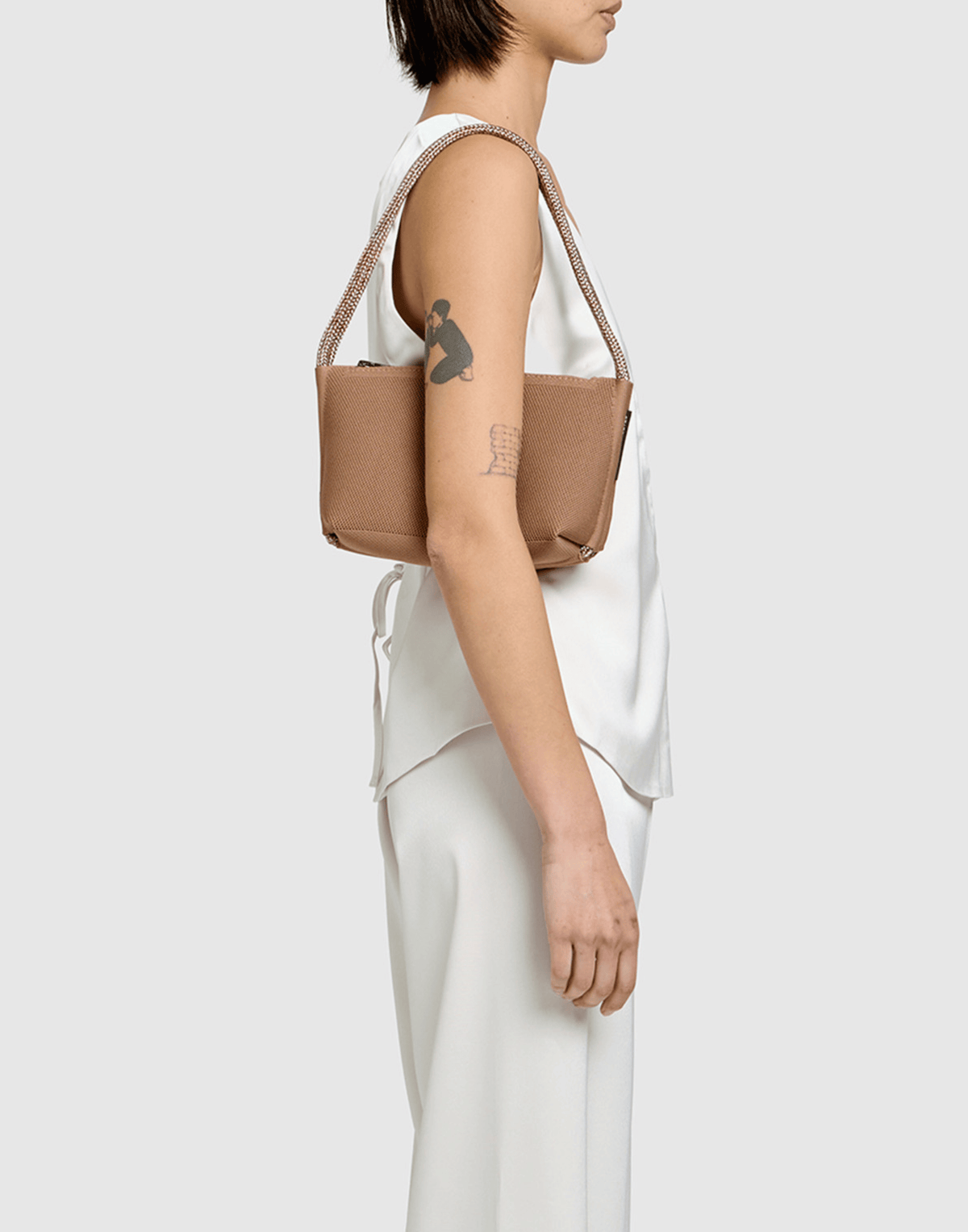 Hazelnut Meridian Shoulder Bag