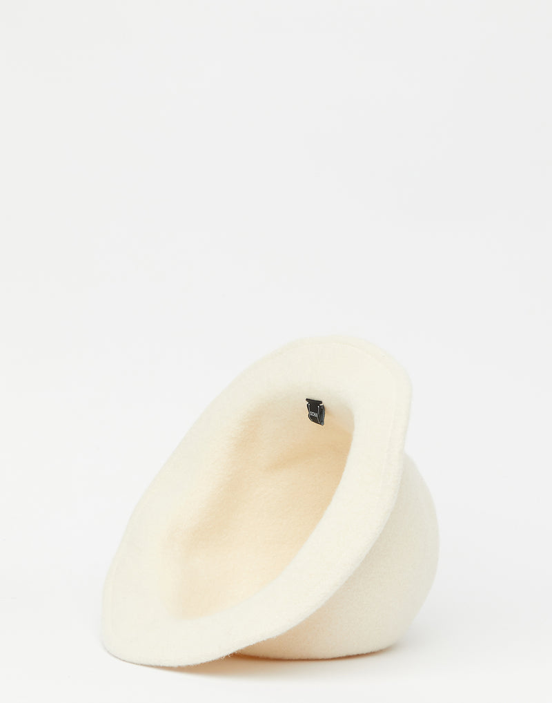 Ecru Lazy Small + Felt Hat