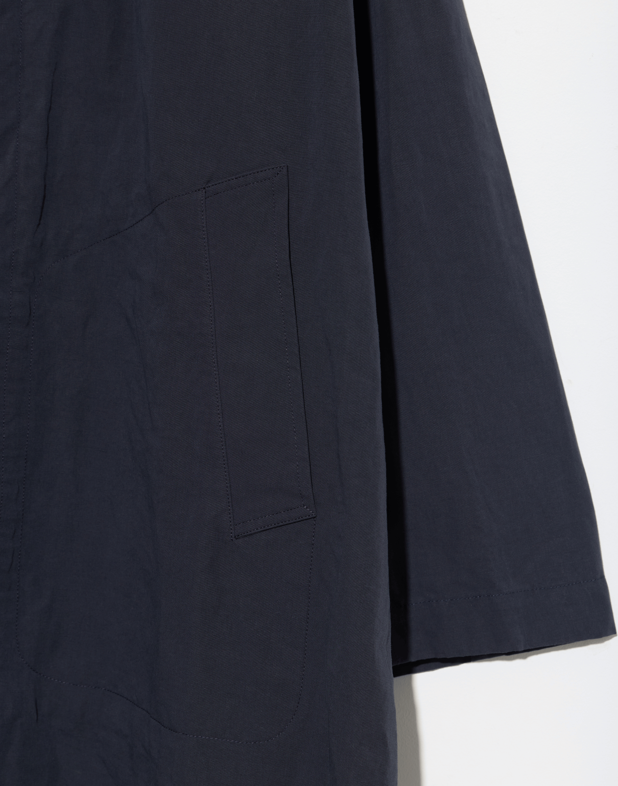 Night Cotton & Linen Water-Repellent Alex Coat