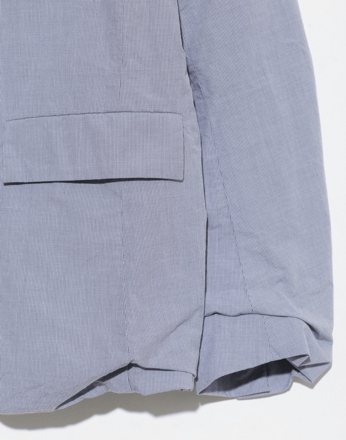 Charcoal Check Cotton Tyrol Jacket