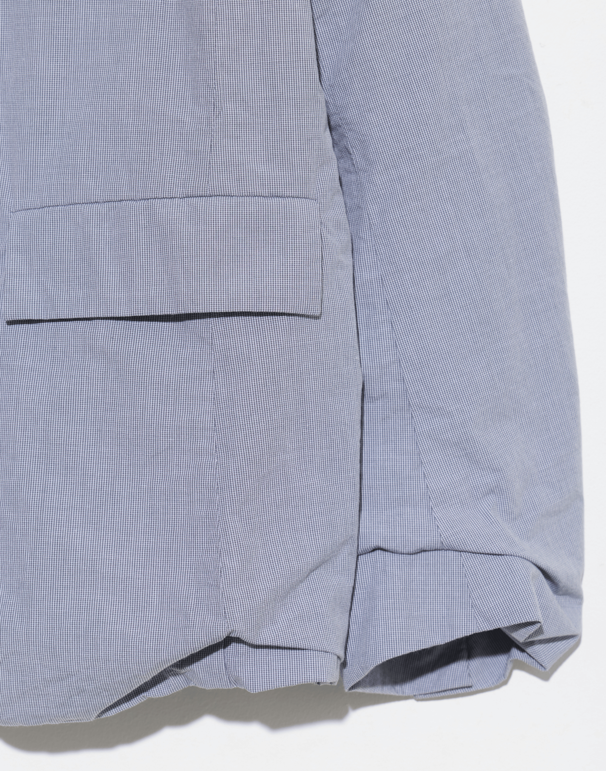 Charcoal Check Cotton Tyrol Jacket