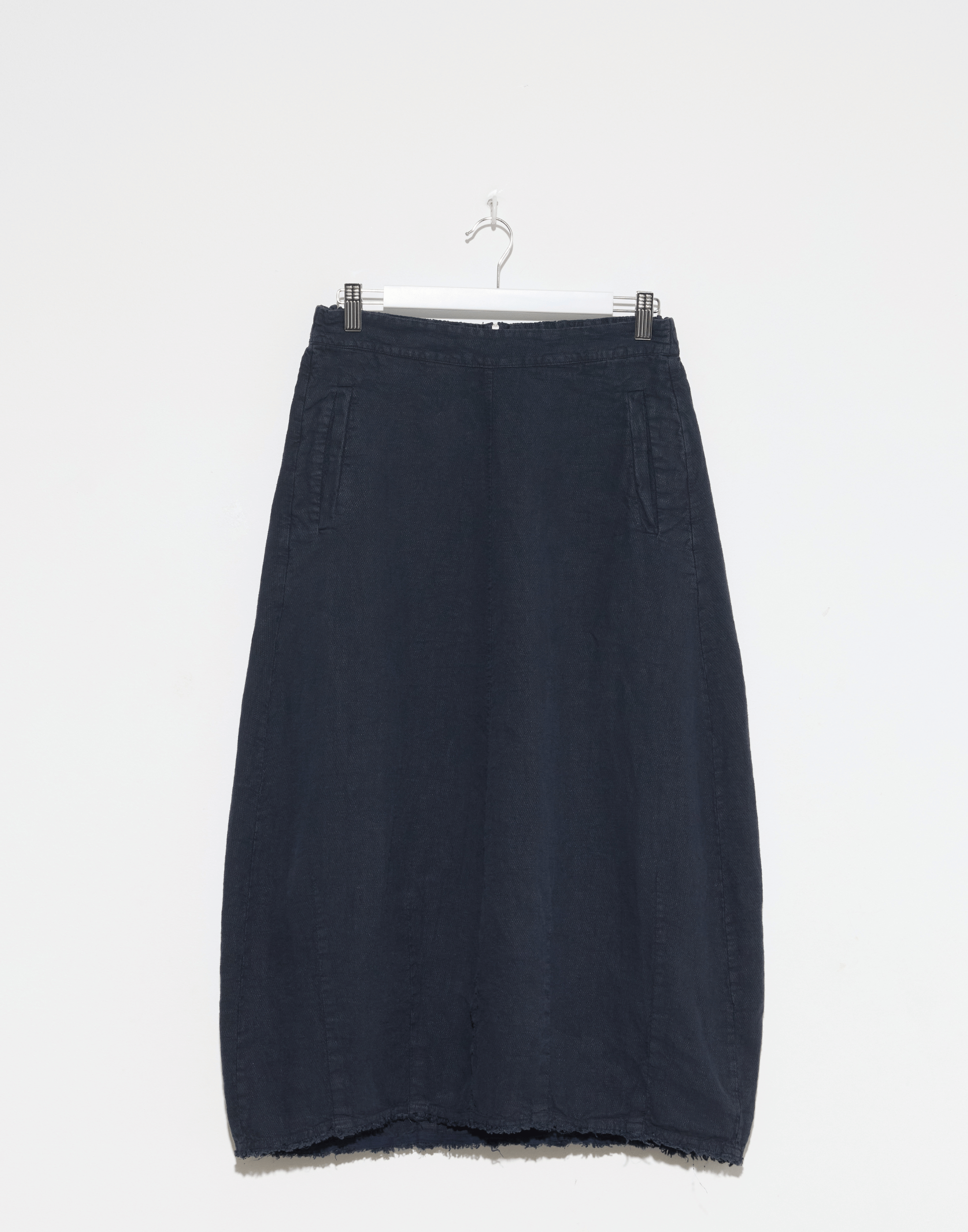 Navy Linen Jade Skirt