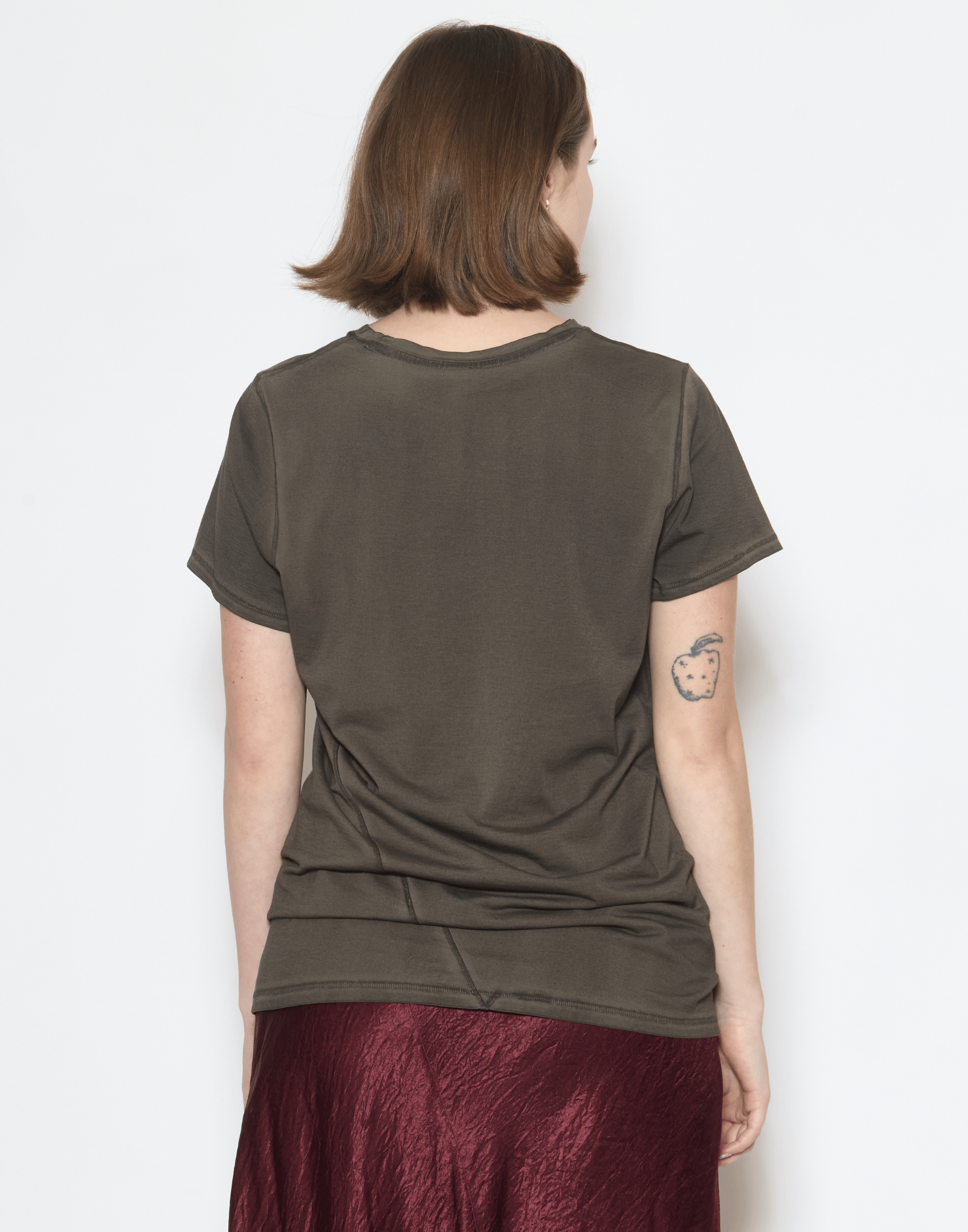 Painted Barnwood Cotton Baby Bias T-Shirt