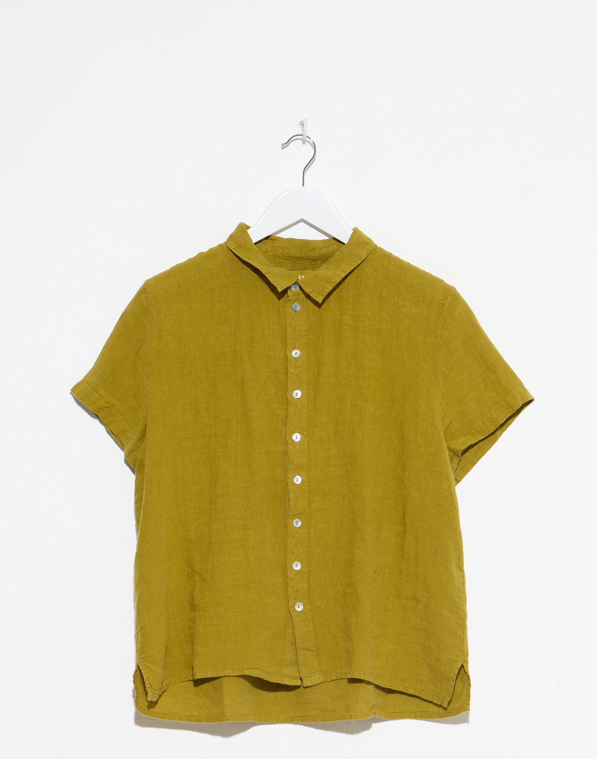 Chartreuse Light Linen Cliff Shirt
