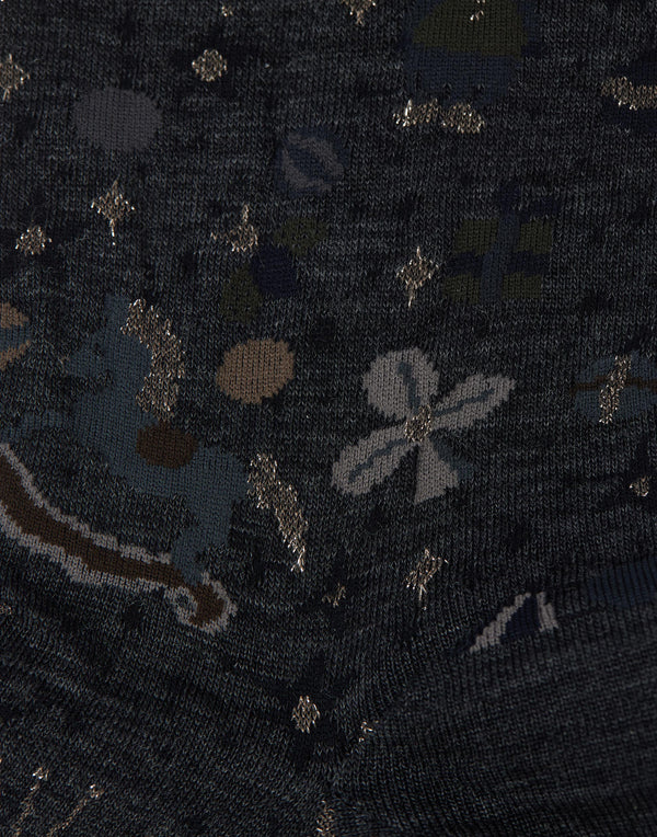 Charcoal Wish AM775 Socks