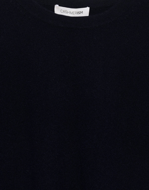 Navy Essential Cashmere Pullover