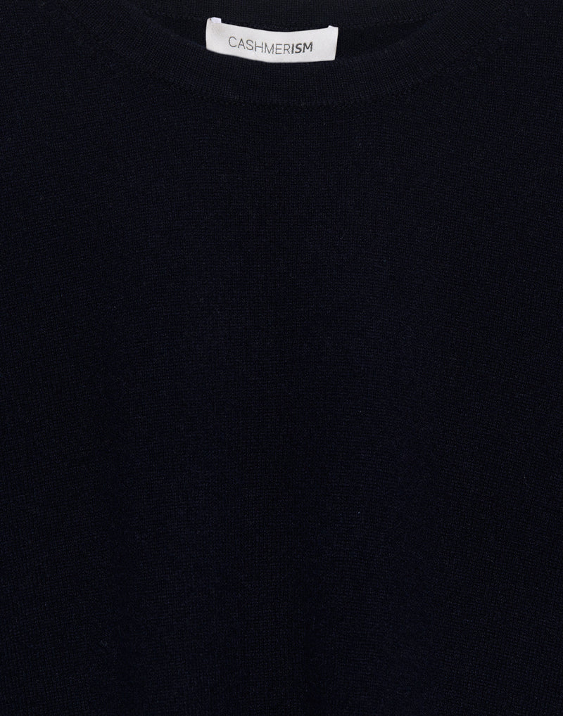 Navy Essential Cashmere Pullover