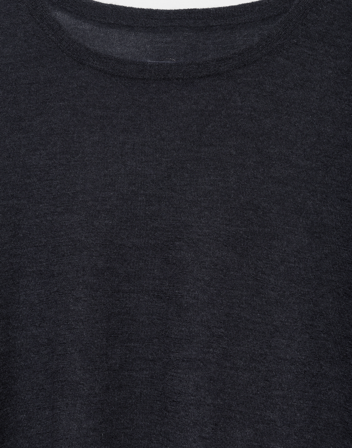 Graphite Cashmere & Silk Sen Knitted T-Shirt