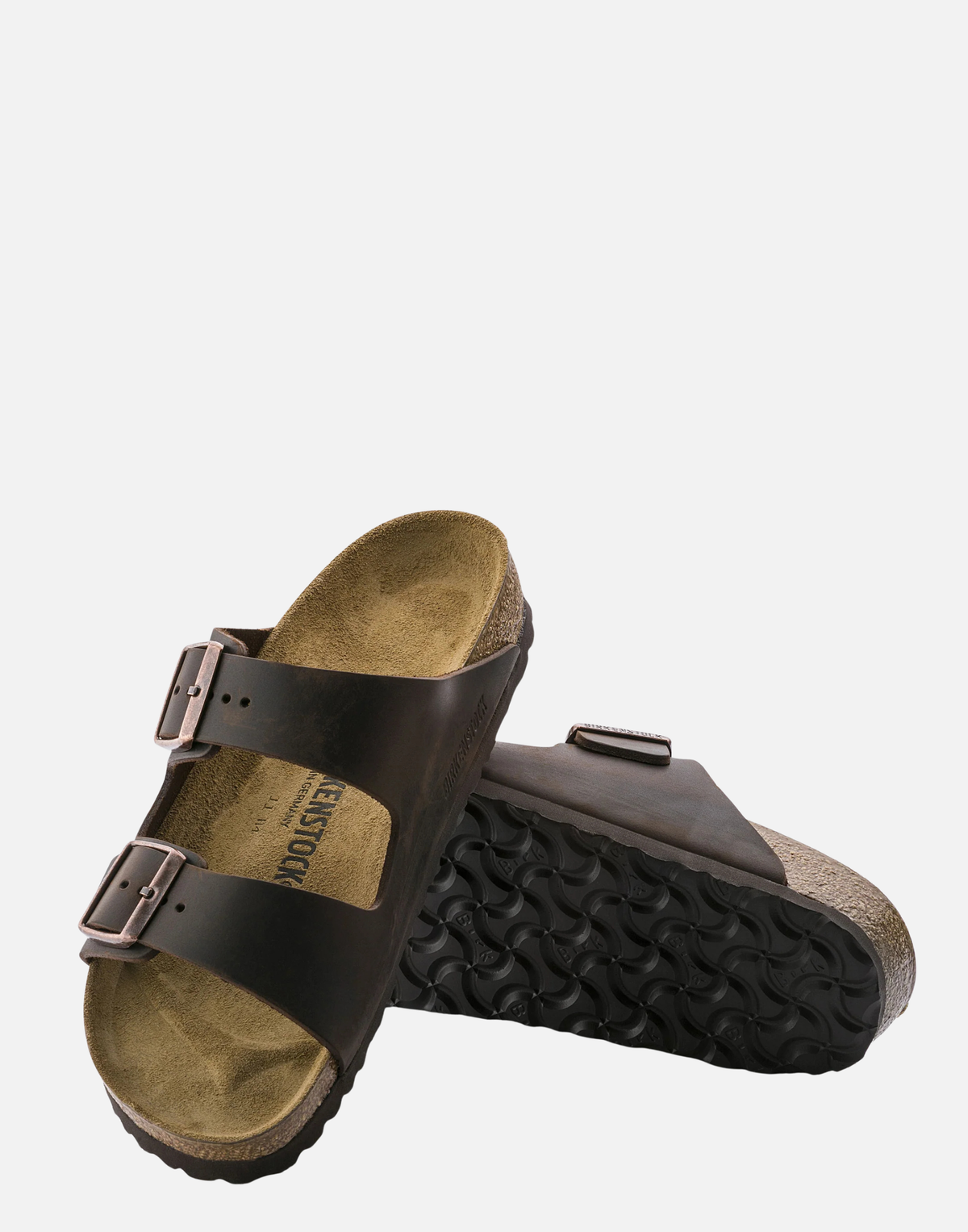 Regular Habana Oiled Leather Arizona Sandals