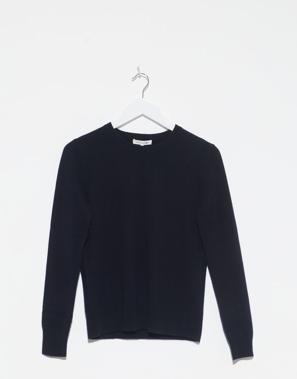Navy Essential Cashmere Pullover