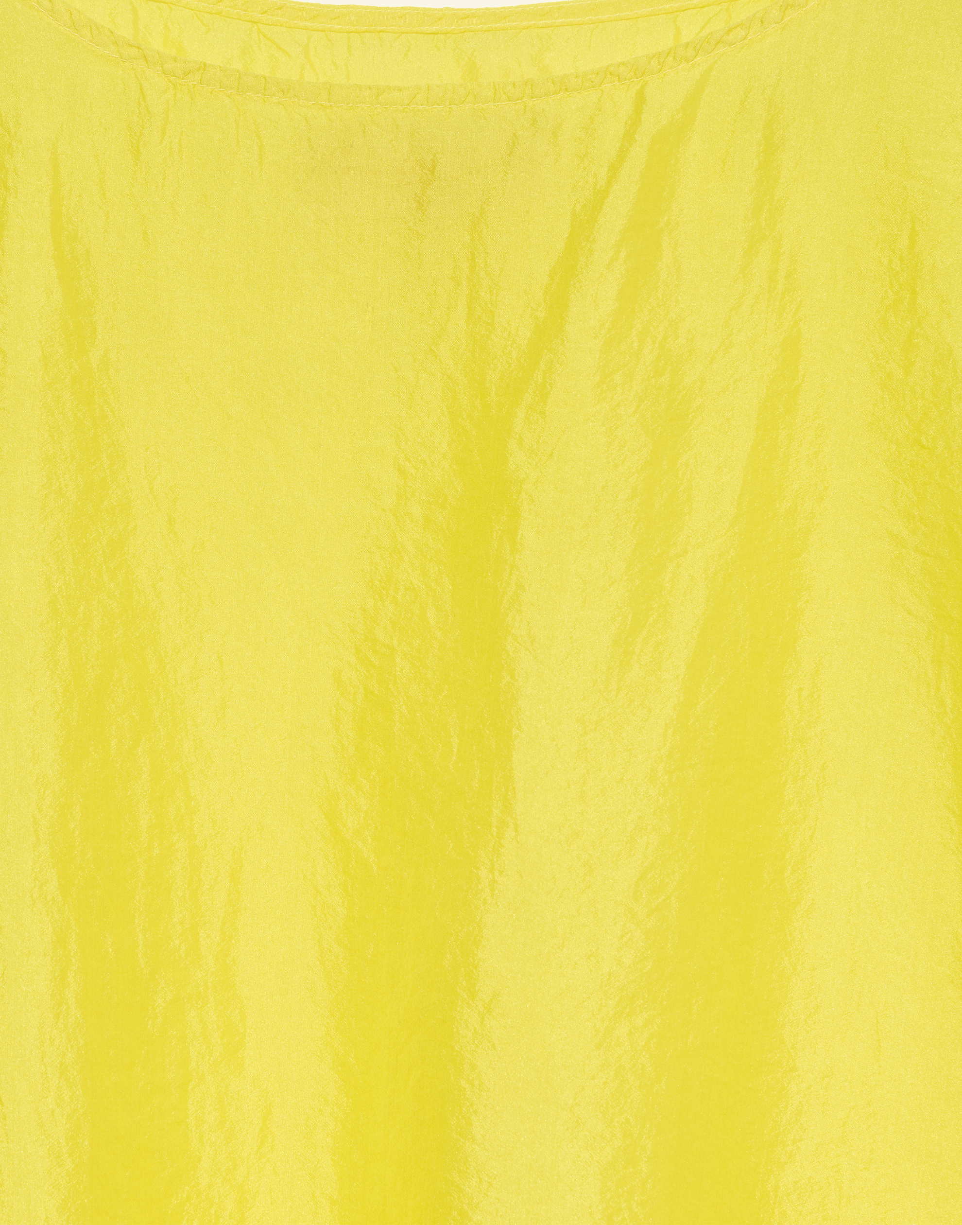 Flash Yellow Silk Shylk Deb Tank Top