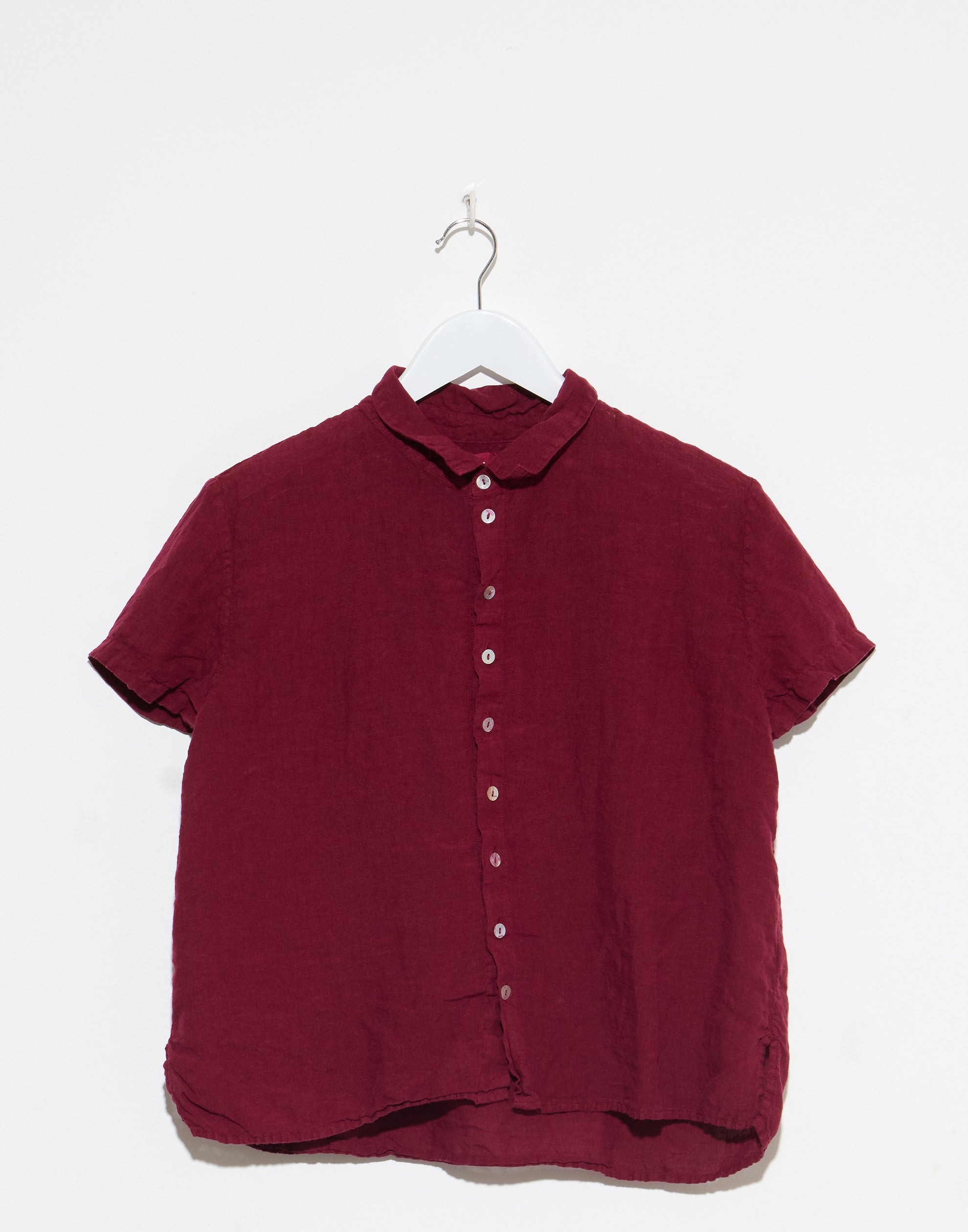 Berry Light Linen Cliff Shirt