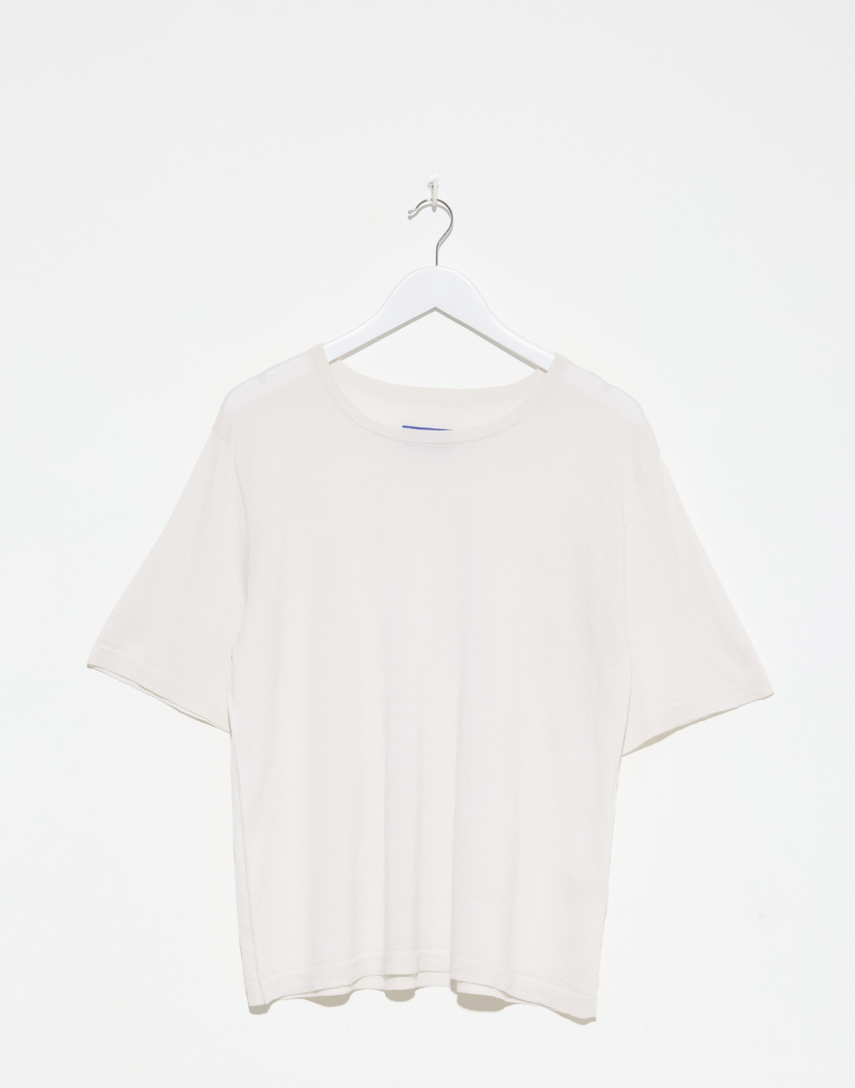 Ivory Cashmere & Silk Sen T-Shirt