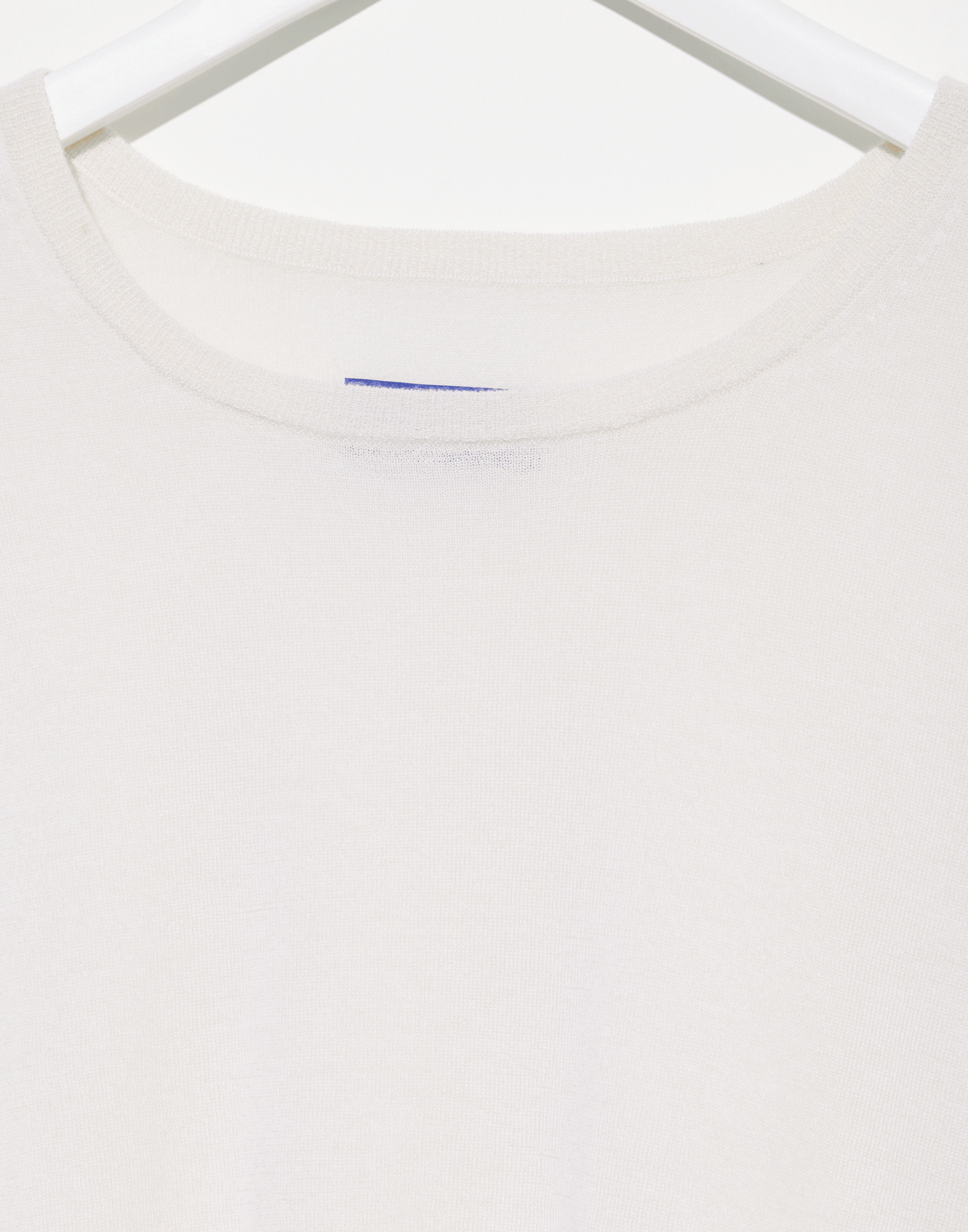Ivory Cashmere & Silk Sen T-Shirt