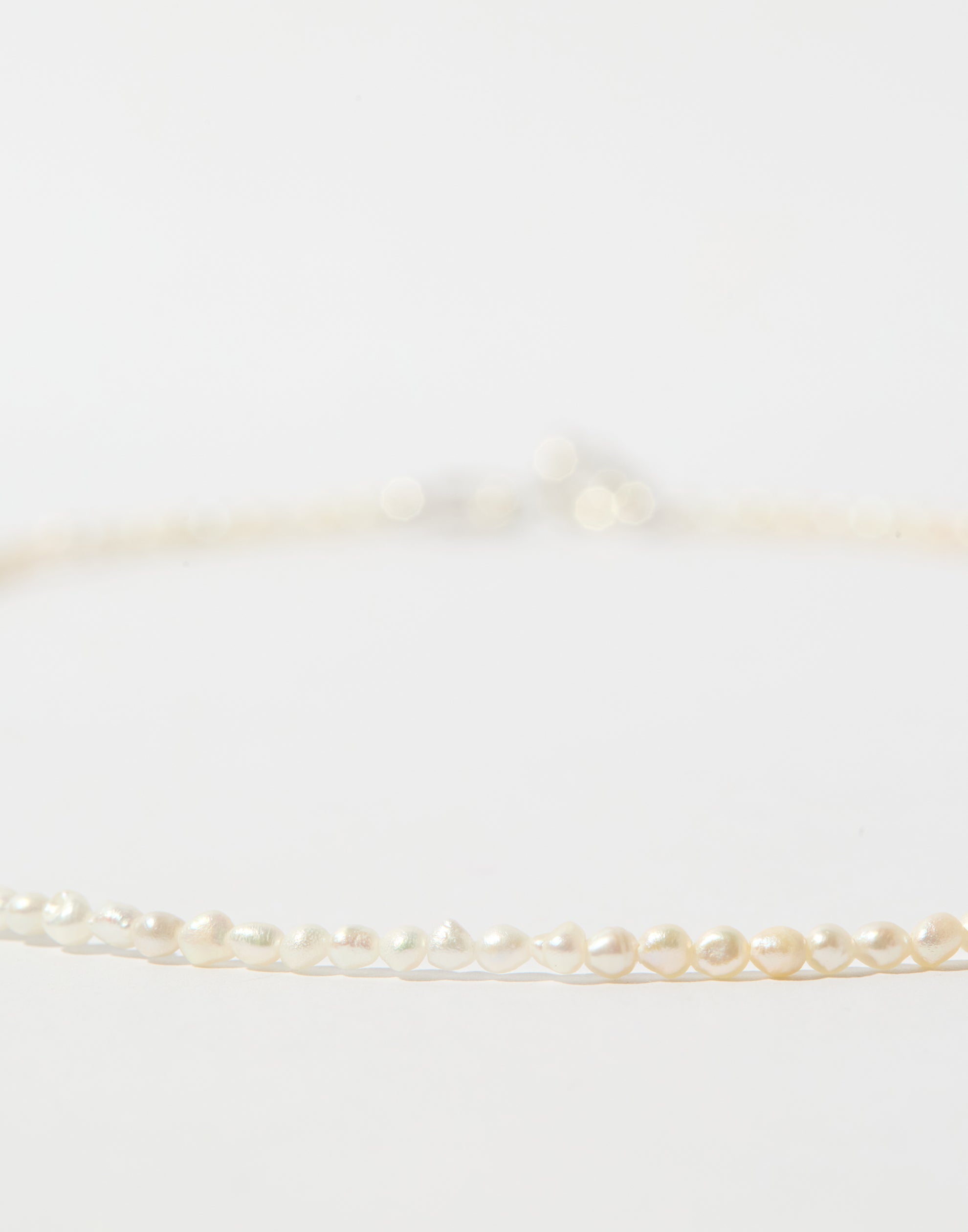 Pearl & Silver Lillie Necklace