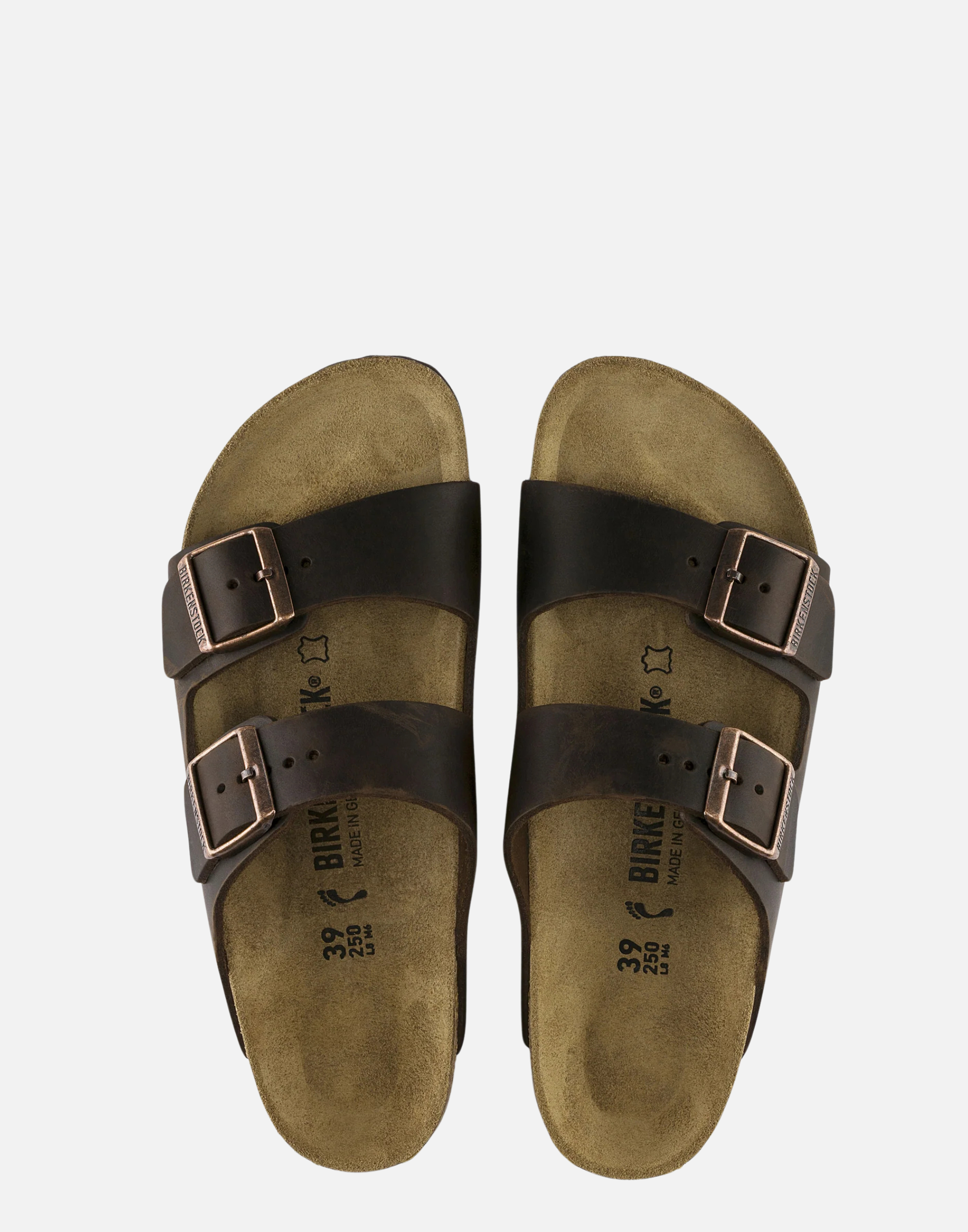 Regular Habana Oiled Leather Arizona Sandals